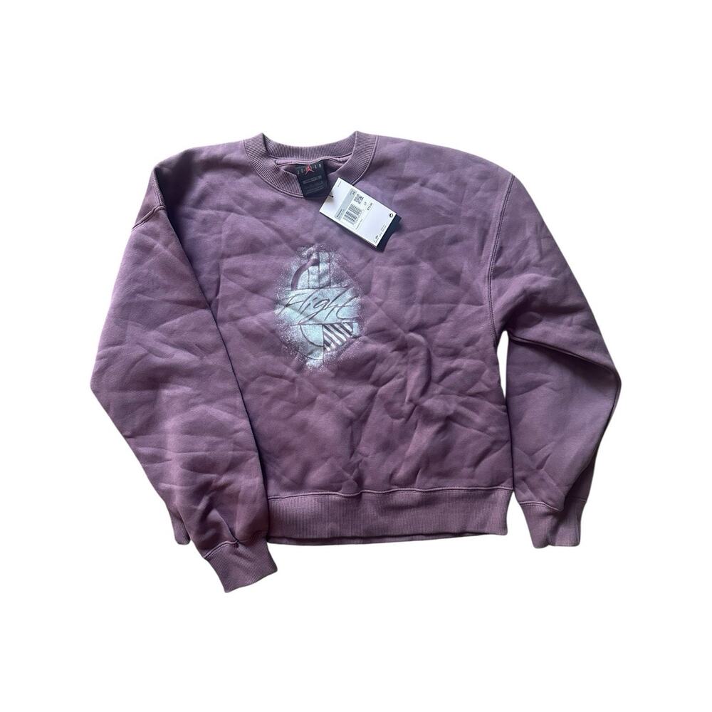Jordan Pink Flight Crew Neck Size XS NWT